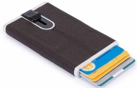 Чехол для кредитных карт Piquadro Black Square  PP4825B3R/TM коричневый натур.кожа