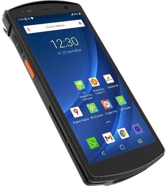 Терминал сбора данных Urovo CT58 (CT58-SU3S12E4031) 2D Image Urovo SE2030, 4/64 ГБ, Android 12, USB, Bluetooth, WiFi, NFC, USB Type-C, MicroSD, SIM, 2G, 3G, 4G, 5.5 " 720x1440 pix