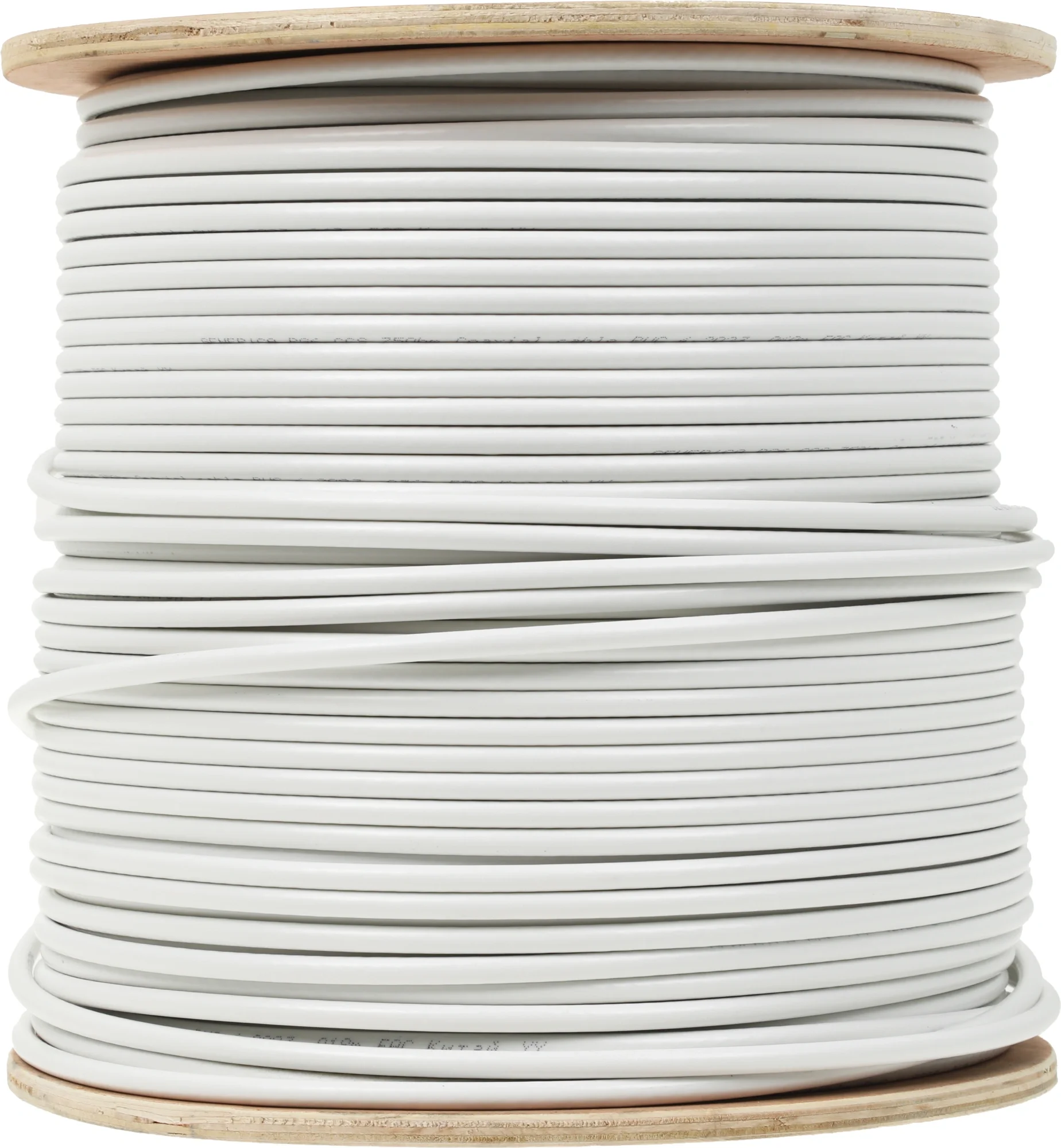 Кабель коаксиальный ITK CC1-R6F1-111-300-G RG-6 F/UTP общий экран 75Om PVC внутренний 300м белый