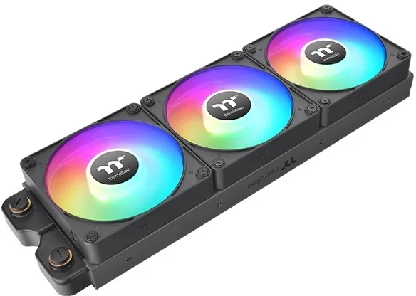 Вентилятор для корпуса Thermaltake CT140 EX Sync ARGB 140х140x25 черный 4-pin 30.7дБ (упак.:3шт) (CL-F182-PL14SW-A) Ret [CL-F182-PL14SW-A]