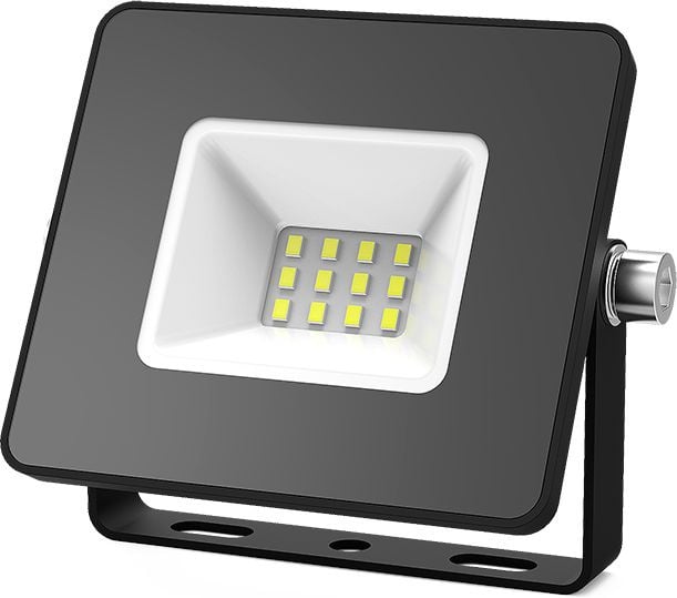 GAUSS 613100310P Прожектор светодиодный ДО-10 Вт 850 Лм 6500К IP65 200-240 В PROMO черный LED  Elementary  Gauss