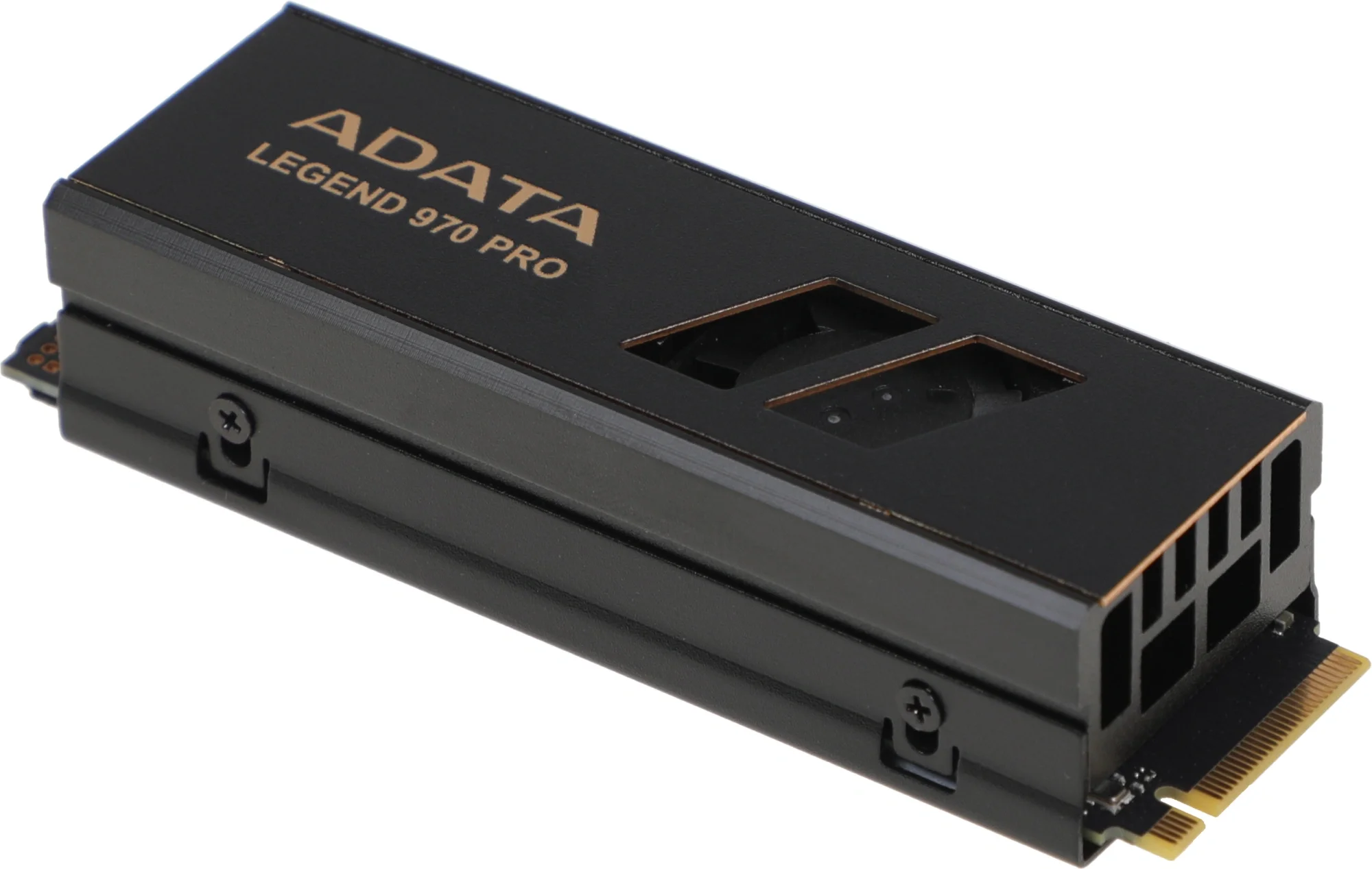 Накопитель SSD ADATA Legend 970 Pro, 2Tb, PCIe 5.0 x4, M.2 2280, NVMe, R/W 14000/10000, активное охлаждение