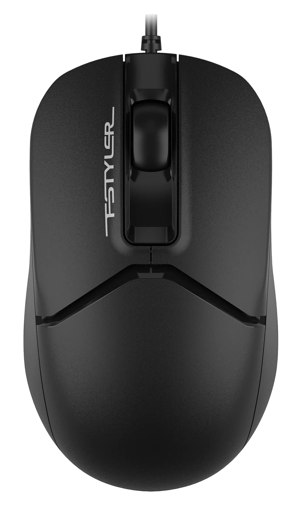 Мышь проводная A4TECH Fstyler FM12 черный (USB, 1200dpi, 3but) (FM12 BLACK)