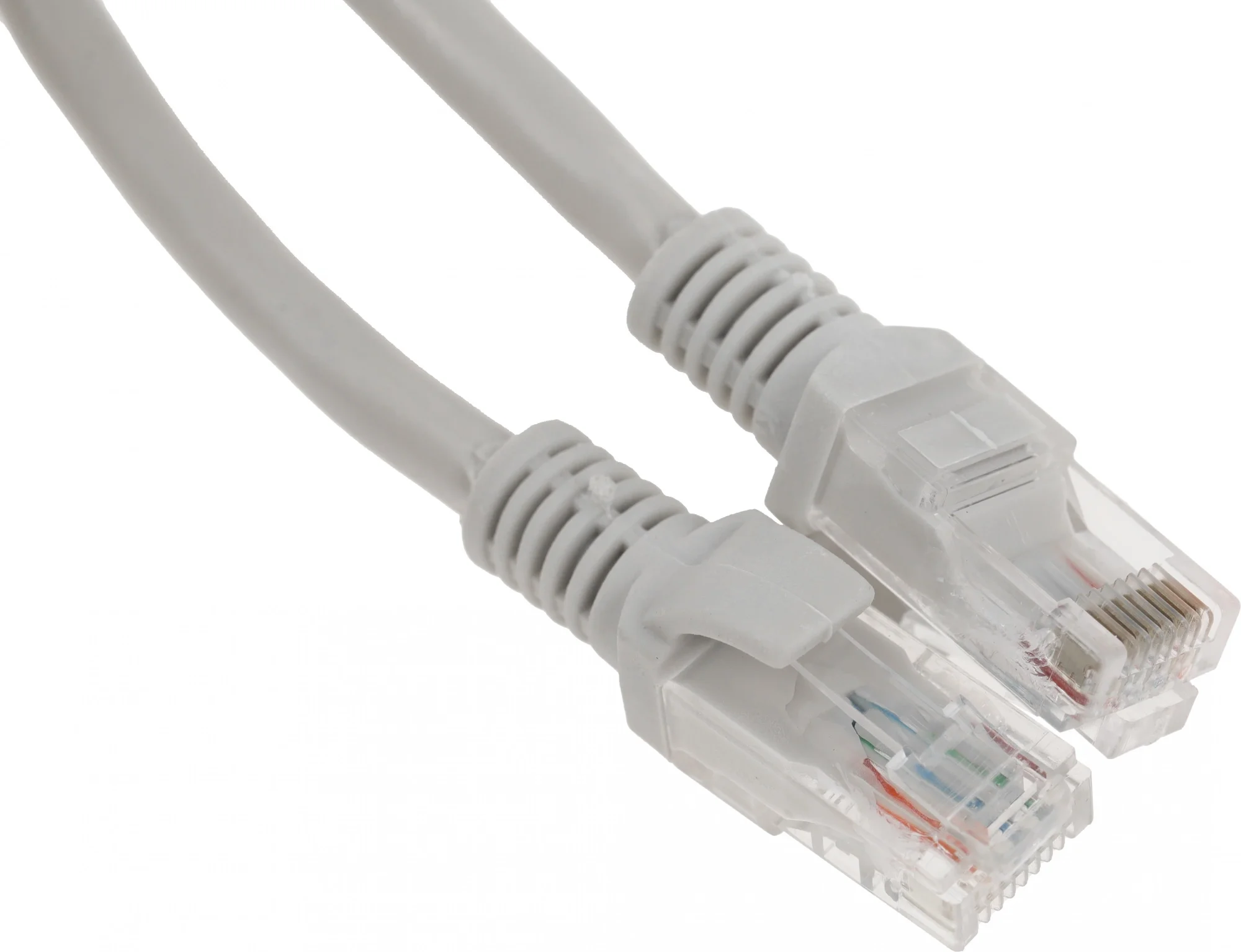 Патч-корд PREMIER PP6U-2M литой (molded), UTP, cat.6, 2м, 4 пары, 24AWG, алюминий омедненный, серый