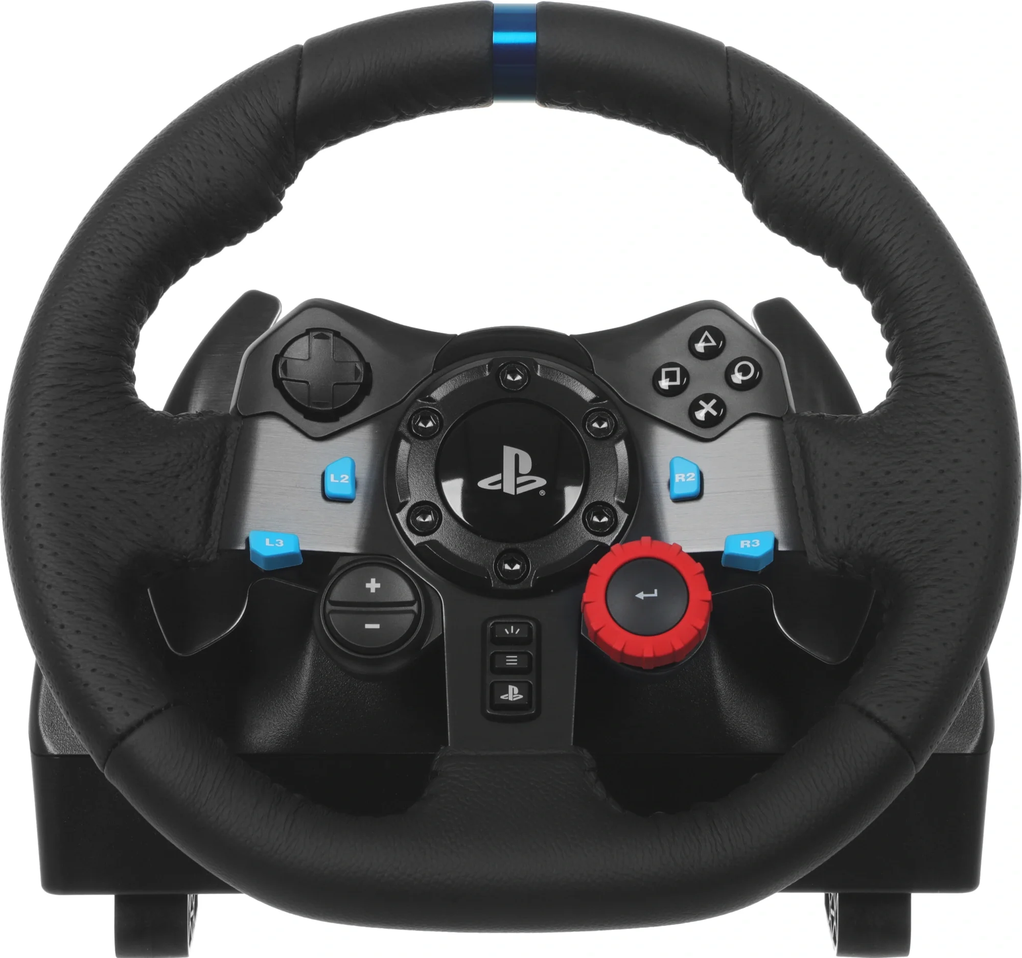 Руль LOGITECH G29 игровой (USB, для PS и PC, педали, виброотдача, 941-000113/941-000112/941-000142)