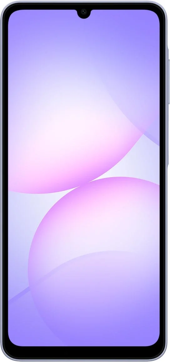 Смартфон Samsung SM-A075F Galaxy A07 64Gb 4Gb фиолетовый моноблок 3G 4G 2Sim 6.7" 720x1600 Android 15 50Mpix 802.11 a/b/g/n/ac GPS GSM900/1800 GSM1900 Protect microSD max2048Gb