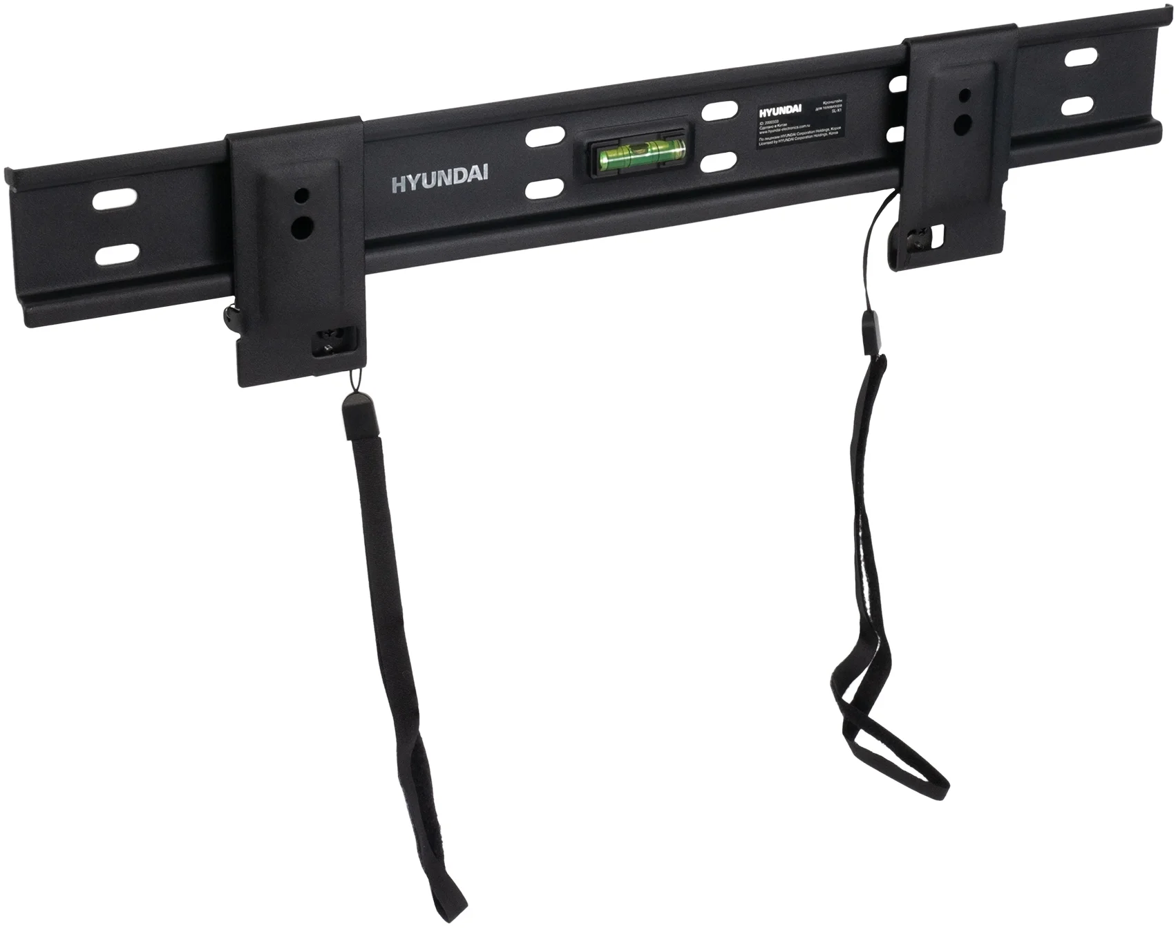 Кронштейн для телевизора Hyundai SL-X1 черный 32"-55" макс.50кг настенный фиксированный