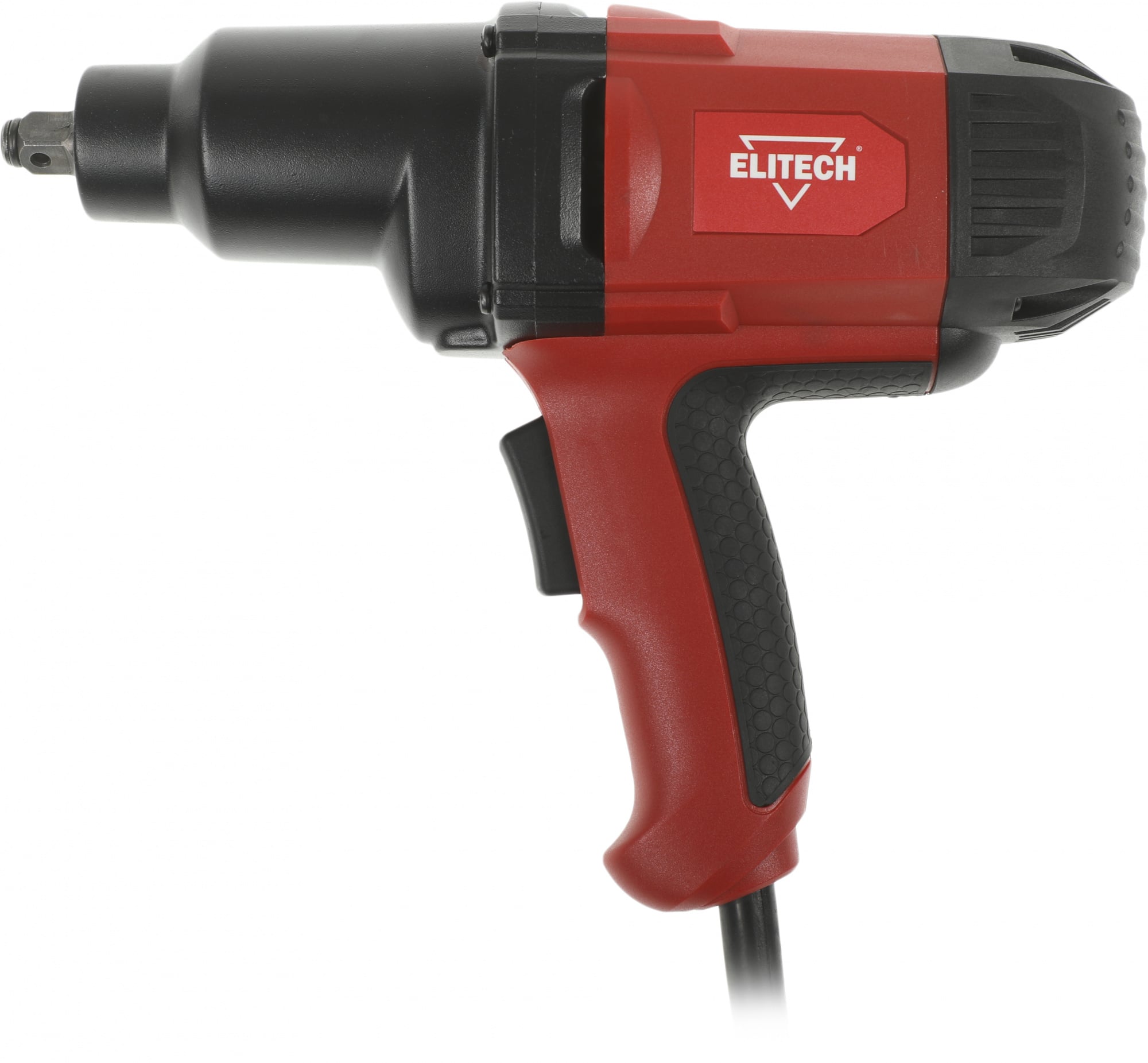 Гайковерт Elitech ГУ 350РЭ (E2201.008.01) 900Вт патрон:квад.1/2" (кейс в комплекте) (195982)