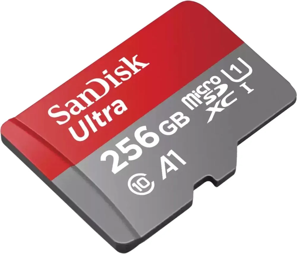 Micro SecureDigital 256GB SanDisk Ultra Class 10, UHS-I, R 150 МБ/с, <SDSQUAC-256G-GN6MN> без адаптера SD