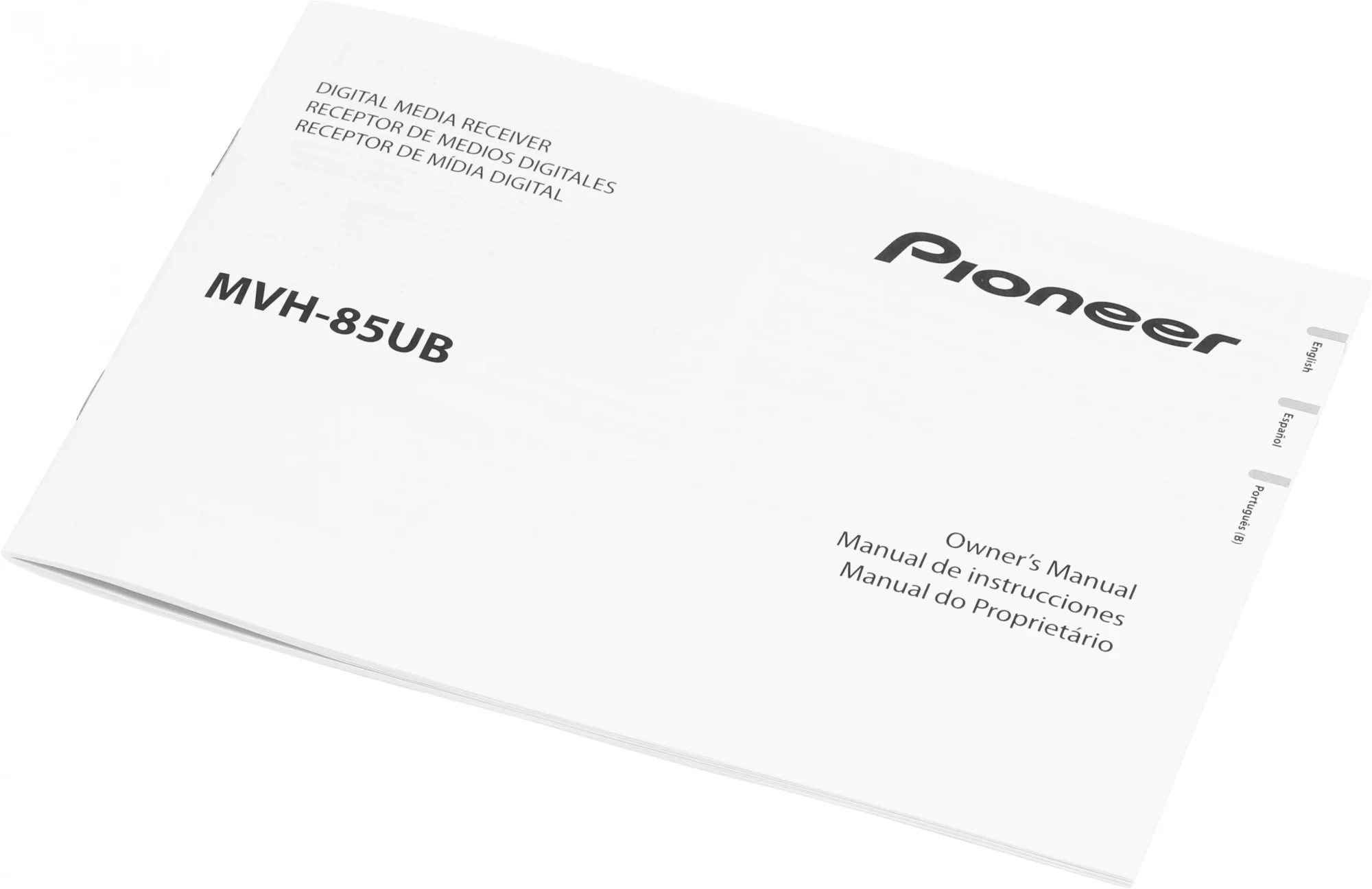 Автомагнитола Pioneer MVH-85UB 1DIN 4x50Вт RDS