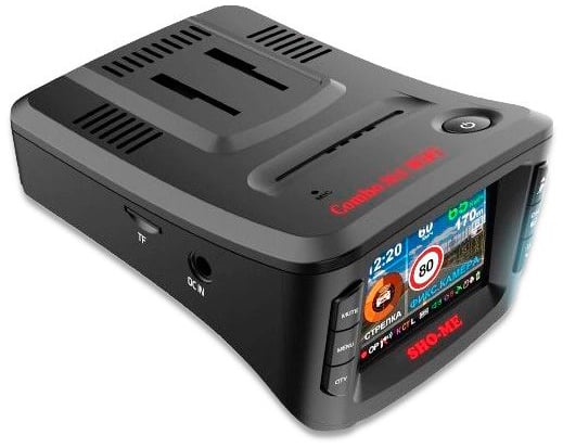 Видеорегистратор SHO-ME COMBO №1 WIFI(AMBARELLA A12), 1296p, WiFi, GPS