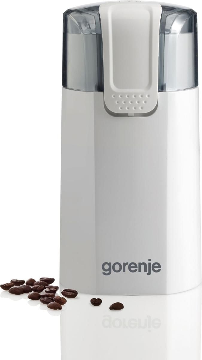 Кофемолка Gorenje SMK150WI 150Вт сист.помол.:одинарный нож вместим.:60гр серый/белый