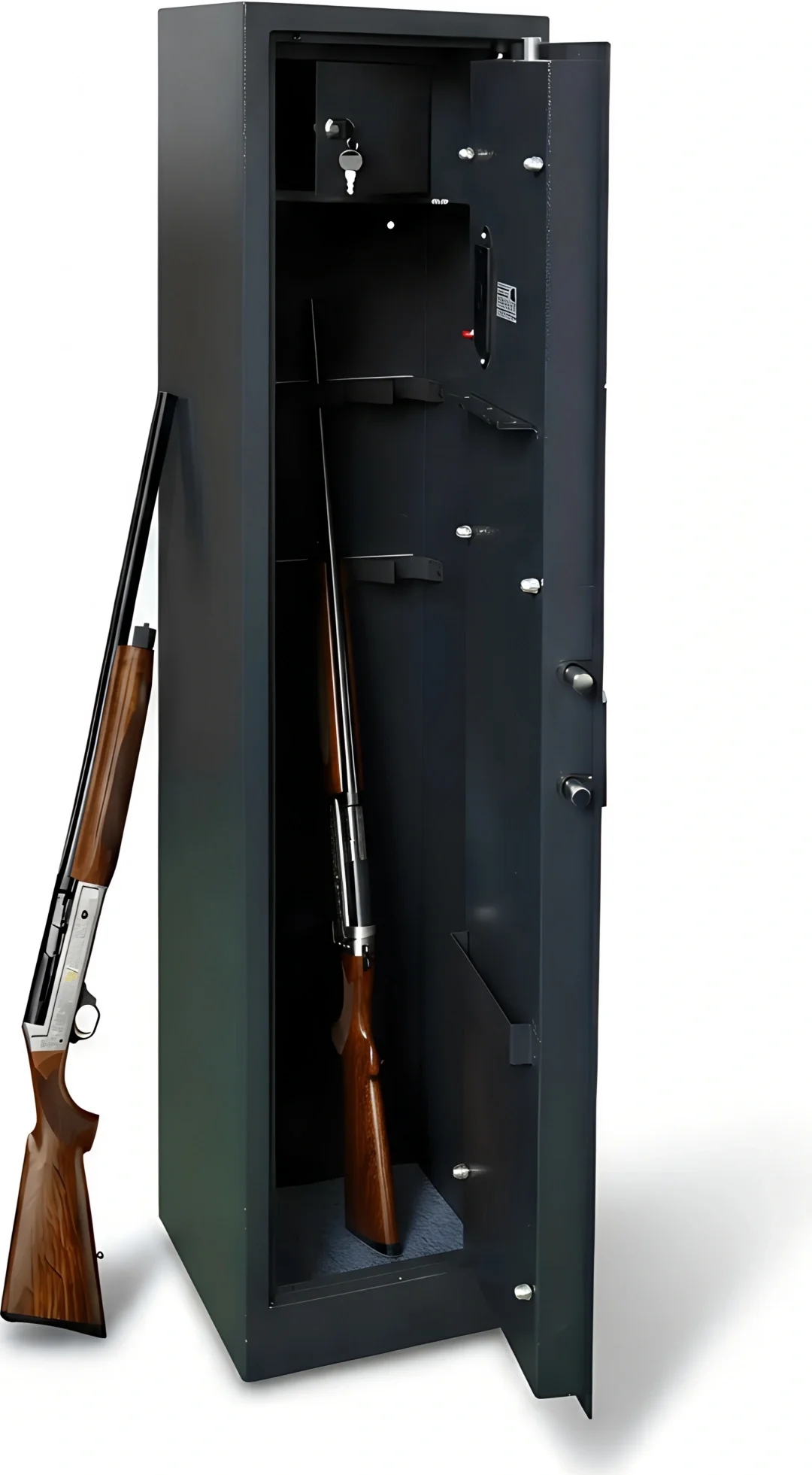 Сейф оружейный Cactus CS-SF-GK145 взломостойкий 1450x350x300мм электронный/ключевой трейзер