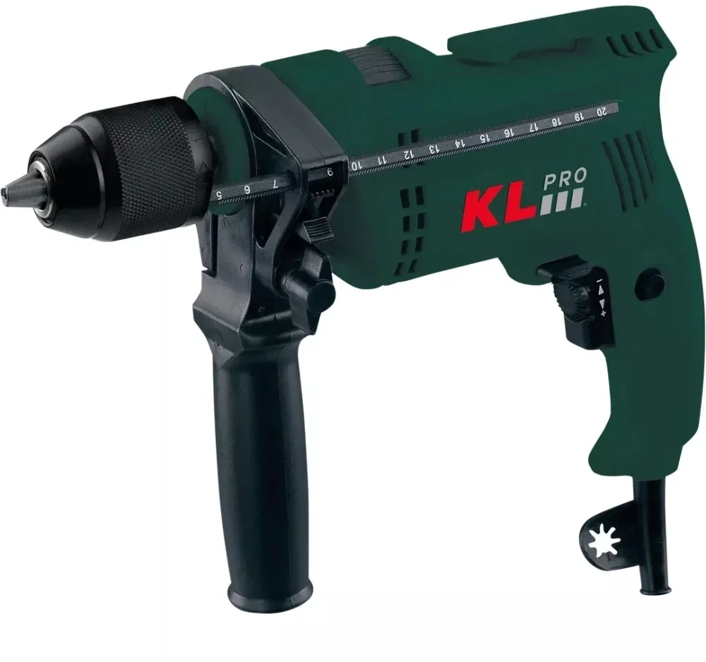 KLDM1305 Дрель ударная Klpro 800Вт  патрон:быстрозажимной  реверс