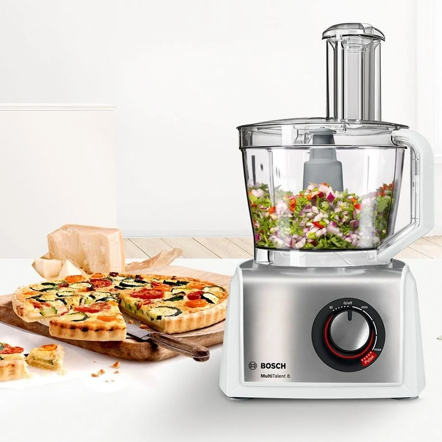 Кухонный комбайн Bosch MultiTalent 8 MC812S814  1250Вт  белый