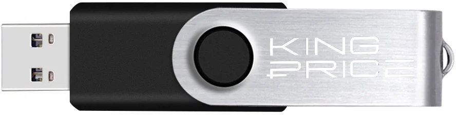 Флеш Диск KingPrice 8GB KPFD2 KPFD2A008ABK USB2.0 черный