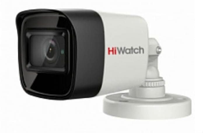 Камера видеонаблюдения HiWatch DS-T800(B) (2.8 MM), 2Мп, уличная, купольная