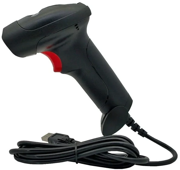 Сканер штрих-кода ручной Meferi MS25C (MS25C-HL5OWWST) 1D/2D, проводной, USB, черный