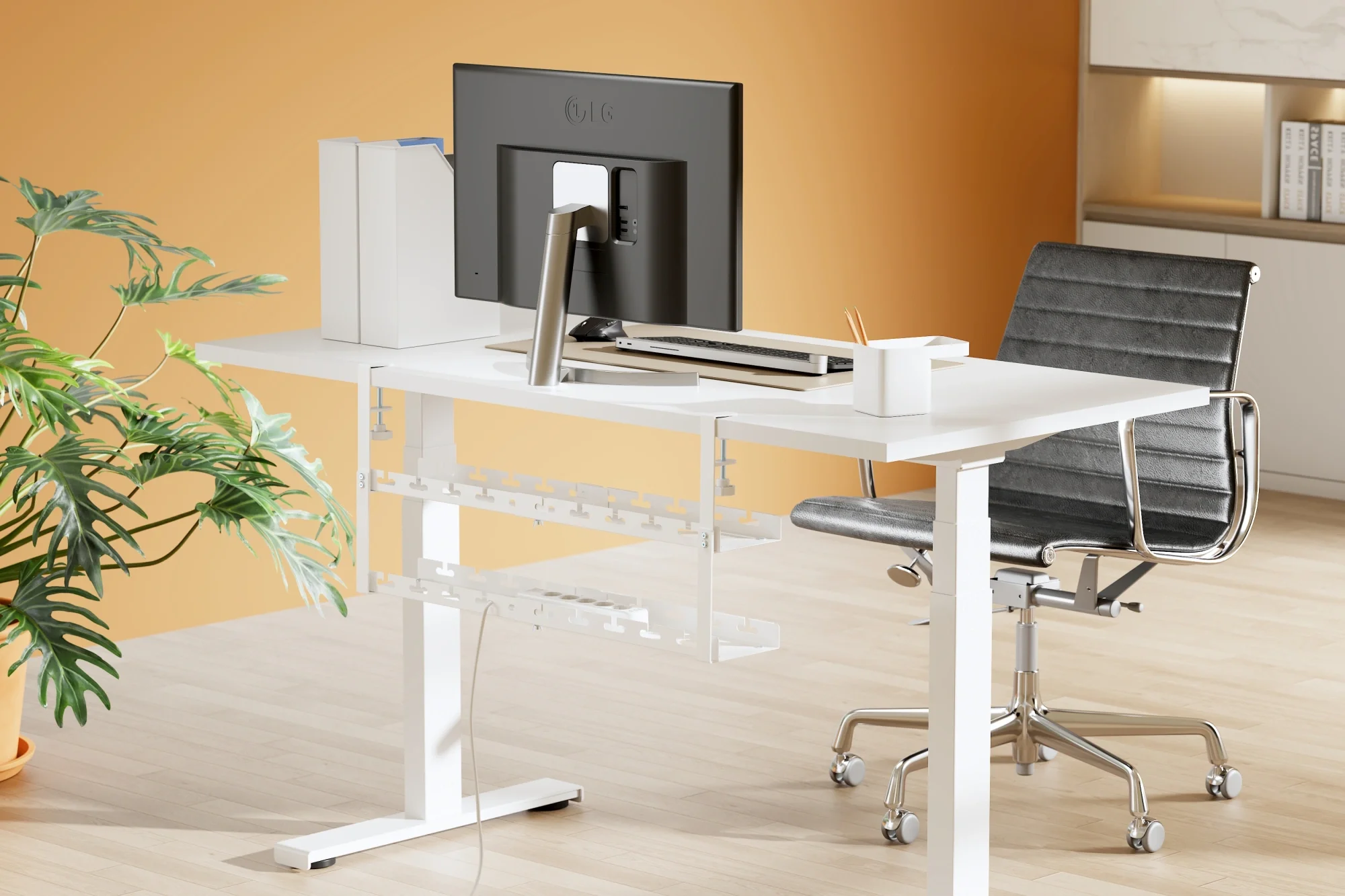 Кабель-канал Cactus CS-CM-700-2WT CS-CM-700-2 для столов 72.8x13.5x34.2см белый