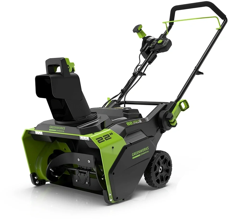 Снегоуборщик Greenworks 2602507, аккум. 82 В, ширина 56 см, без АКБ
