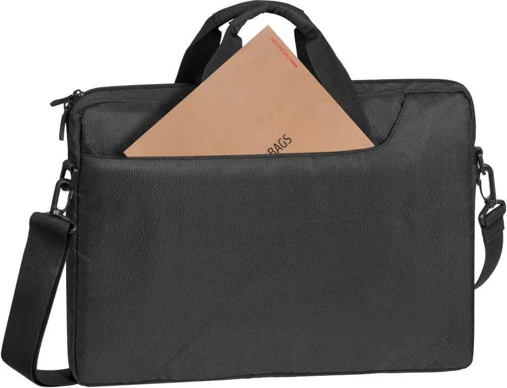 Сумка для ноутбука 15.6" Riva 8035 черный полиэстер (8035 BLACK)