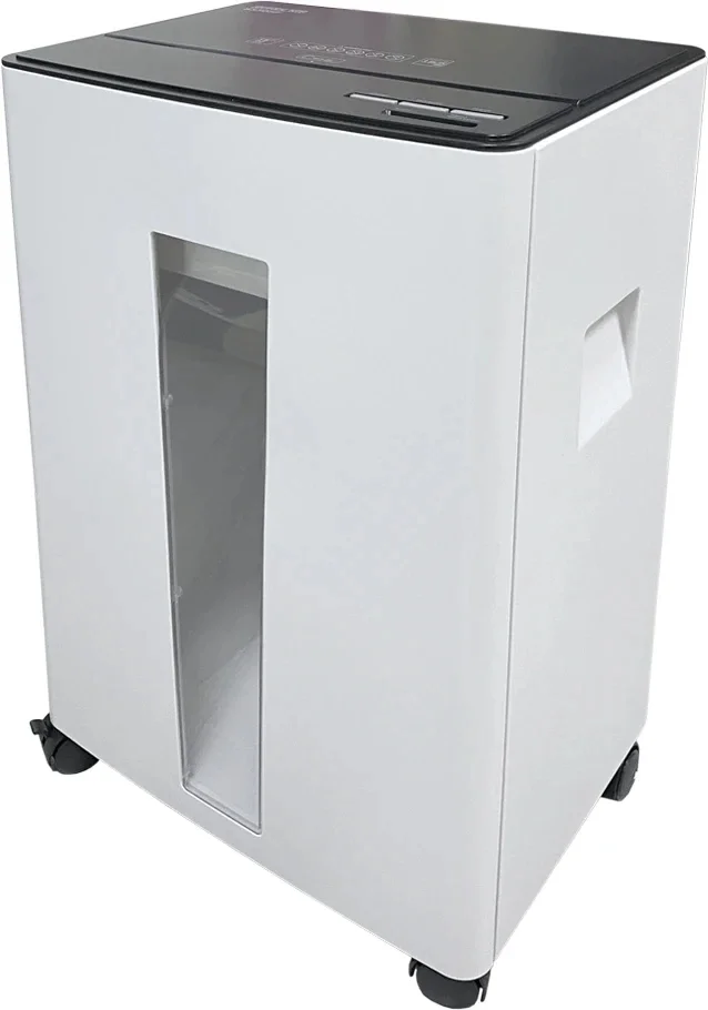 Уничтожитель документов Шредер Office Kit S330SF, P-4, 3,9x35, 13 листов, 30л., белый, сверхбыстрое уничтожение