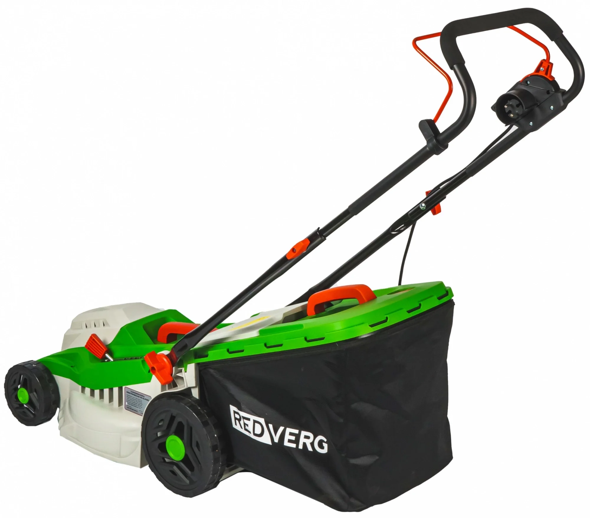 Газонокосилка электрическая RedVerg RD-ELM380, от сети, 1600 Вт