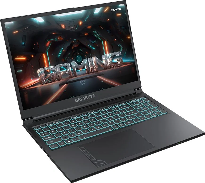 Ноутбук Gigabyte G6 Core i7 13620H 16Gb SSD512Gb NVIDIA GeForce RTX4060 8Gb 16" IPS FHD+ (1920x1200) Windows 11 Home черный WiFi BT Cam (KF-H3KZ853SH)