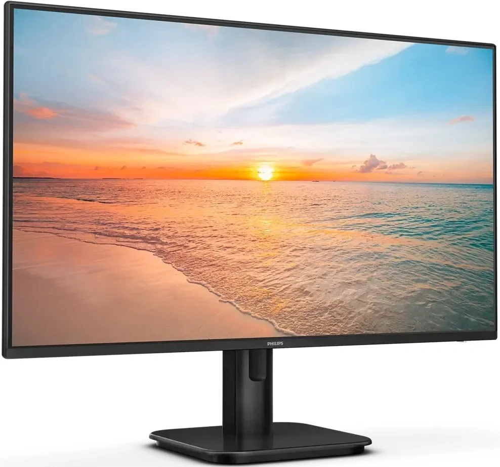 Монитор 23,8" Philips 24E1N2100D 1920x1080, WLED, 16:9, IPS, 300cd, 1500:1, 4ms, 178/178, VGA, DVI, HDM, 120Hz, Tilt, Внутр, VESA, Black(repl. 243V7QDSB)