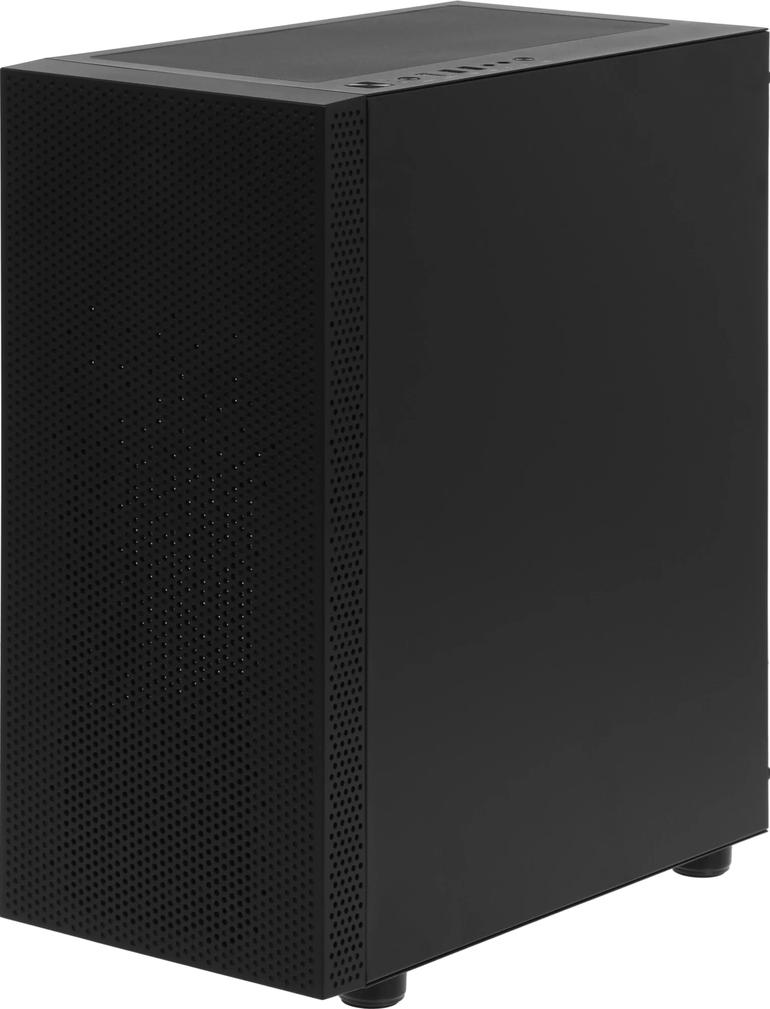 Корпус ПК Azza CSAZ-340F CELESTA, Midi Tower, без БП, чёрный