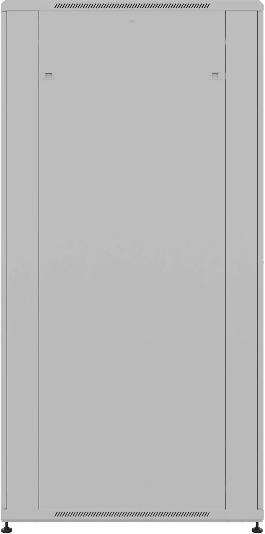 NTSS Шкаф напольный универсальный серверный NTSS R 47U 600х1000мм, 4 профиля 19, двери стекло и сплошная металл, боковые стенки съемные, регулируемые опоры, разобранный, серый RAL 7035 NTSS-R47U60100G