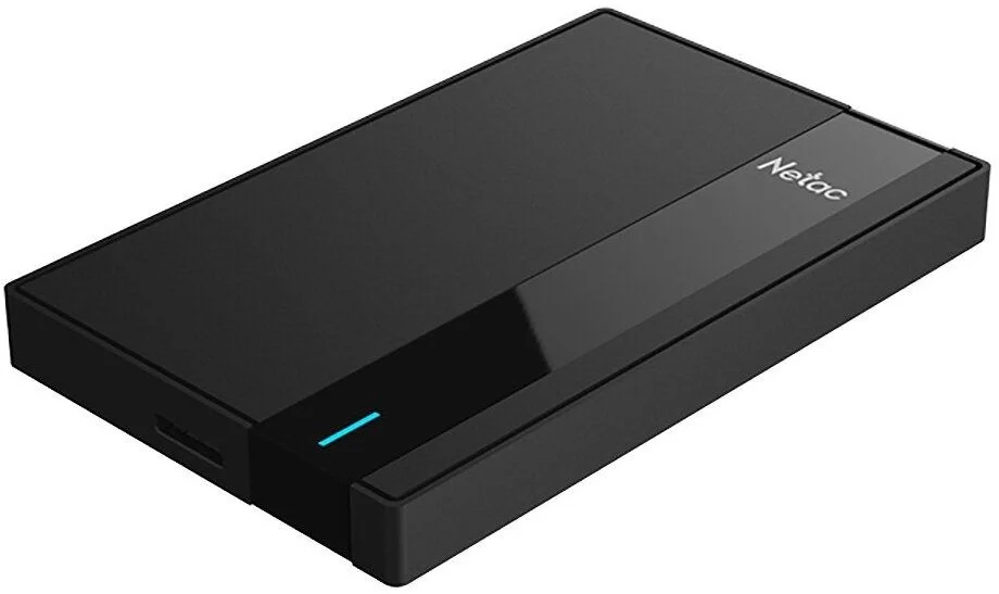Внешний HDD 2.5" Netac (NT05K331N-001T-30BK) 1Tb K331, micro USB 3.0, черный, retail