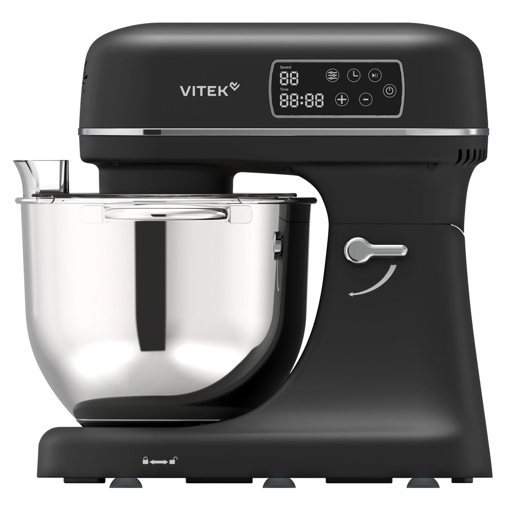 Миксер планетарный  Vitek  VT-PM0770  1100Вт черный