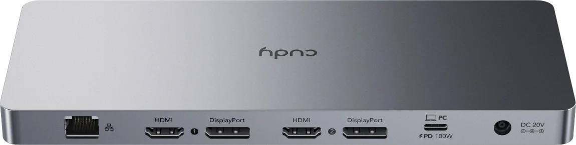 Разветвитель USB-C Cudy CS700 6порт. серебристый