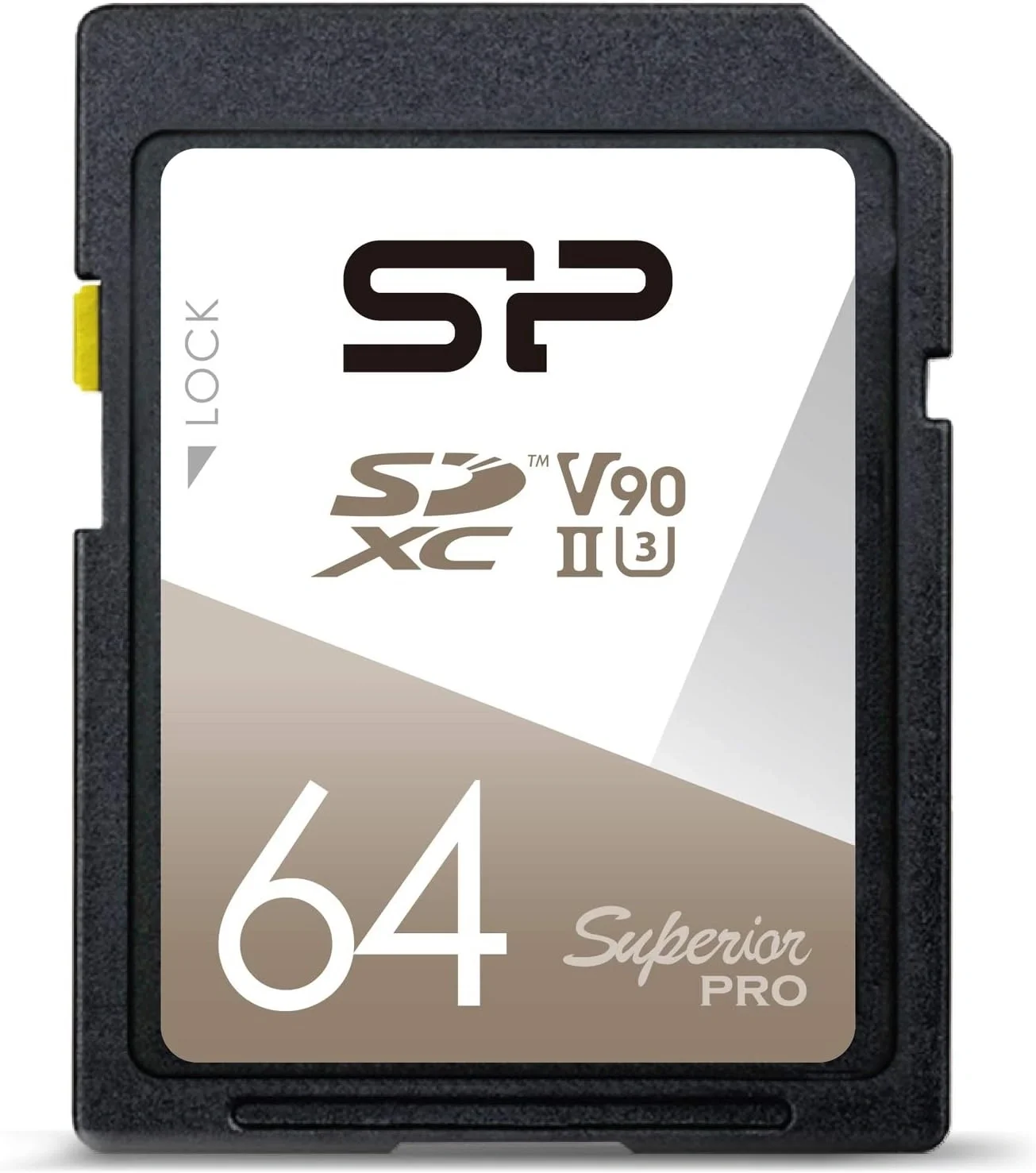 SP064GBSDXJA2V10  SD 64GB Silicon Power Superior Pro SDXC Class 10 UHS-II U3 V90  290/160  Mb/s
