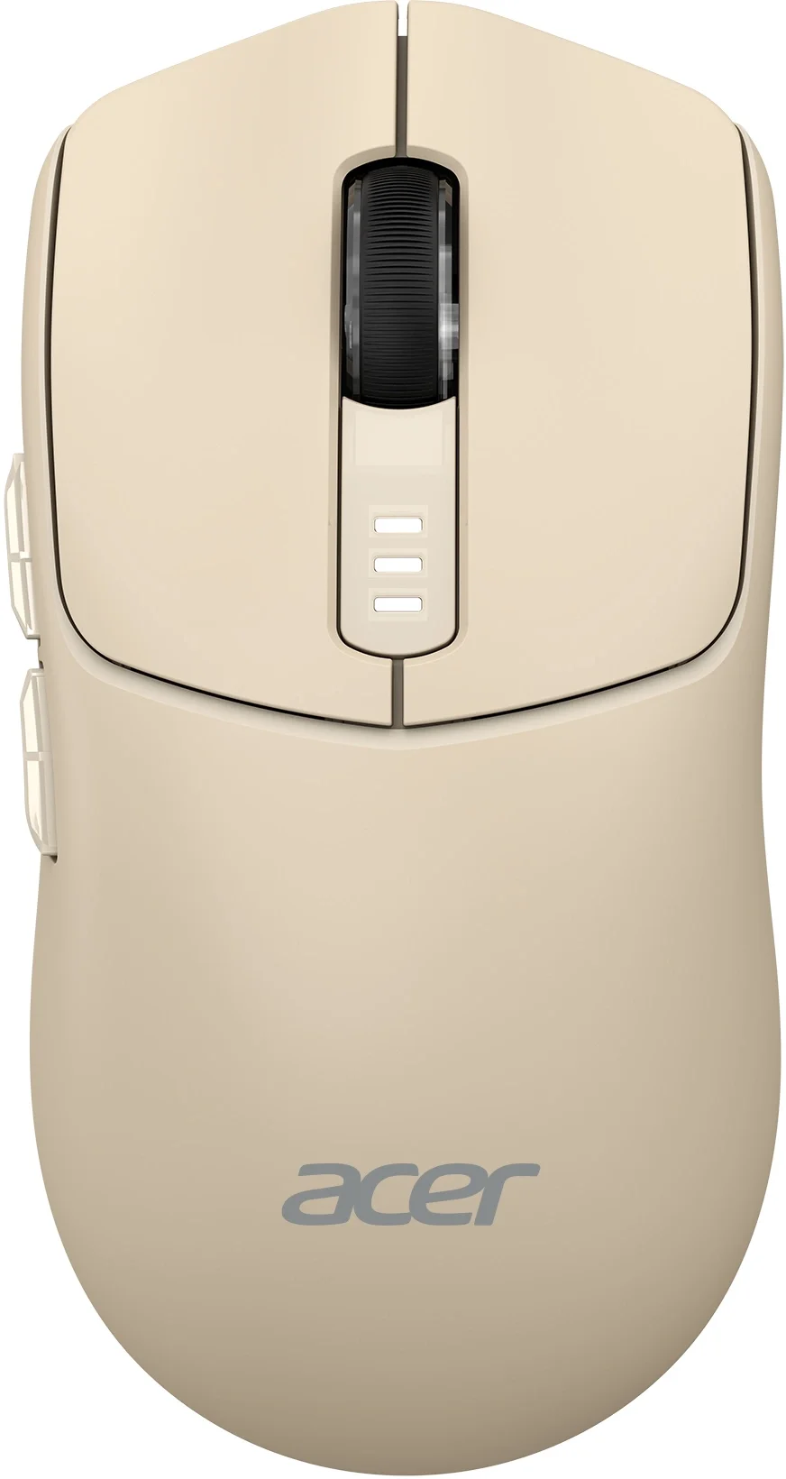 Мышь Acer - OMR312, Беспроводная, 10 метров, USB, Optical, 800 - 3200 dpi, 5 btns, цвет бежевый, ZL.MCECC.037