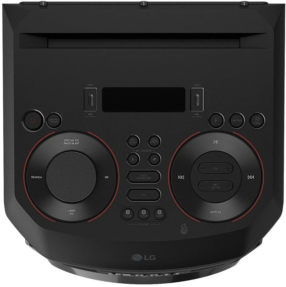 RNC9.DRUSLLK Минисистема LG XBOOM RNC9 черный 600Вт  FM USB BT