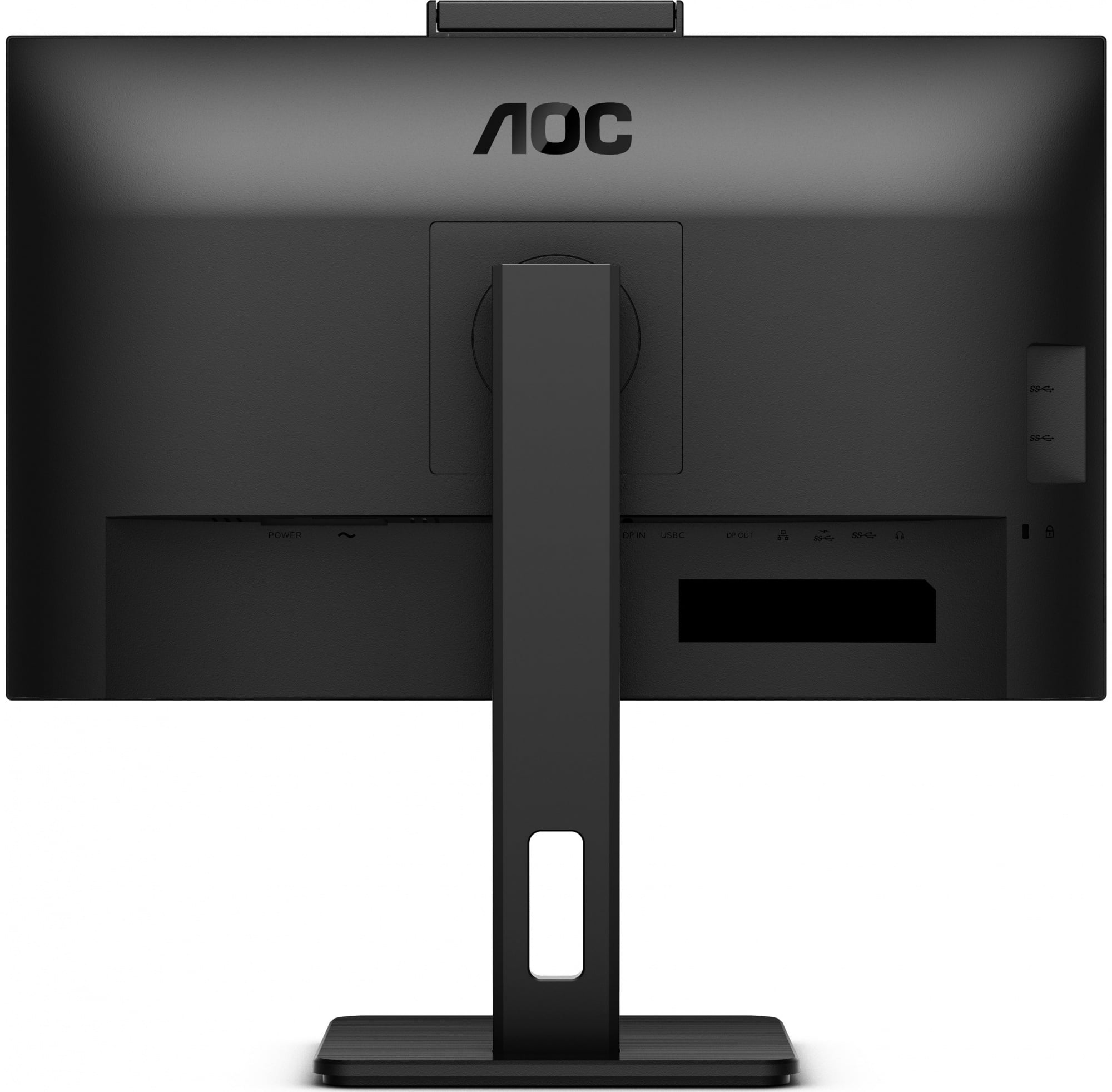 Монитор AORUS Q27P3QW 27" AOC Q27P3QW IPS, 2560x1440, 75Hz, 4ms, 350сd/m, 1000:1 | 2xHDMI(1.4), DP(1.2), 4xUSB 3.2 | HAS, Pivot, Swivel, InPSU, Speakers, Cam, Vesa 100, Black