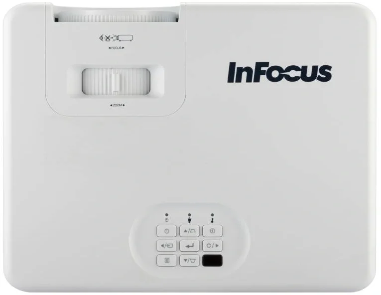 Проектор лазерный INFOCUS IN1008SL DLP, Laser, FullHD, 4500 lm, 3 500 000:1, 1.48~1.62:1, HDMI x2 (1.4, 2.0), VGA in/out x1, RS232 x1, Audio out, USB-A x1 (питание), 1х15w, 2,9 кг, белый, замена INL178