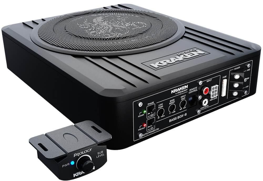 Сабвуфер автомобильный Prology Box-8 100Вт активный (20 см/8")
