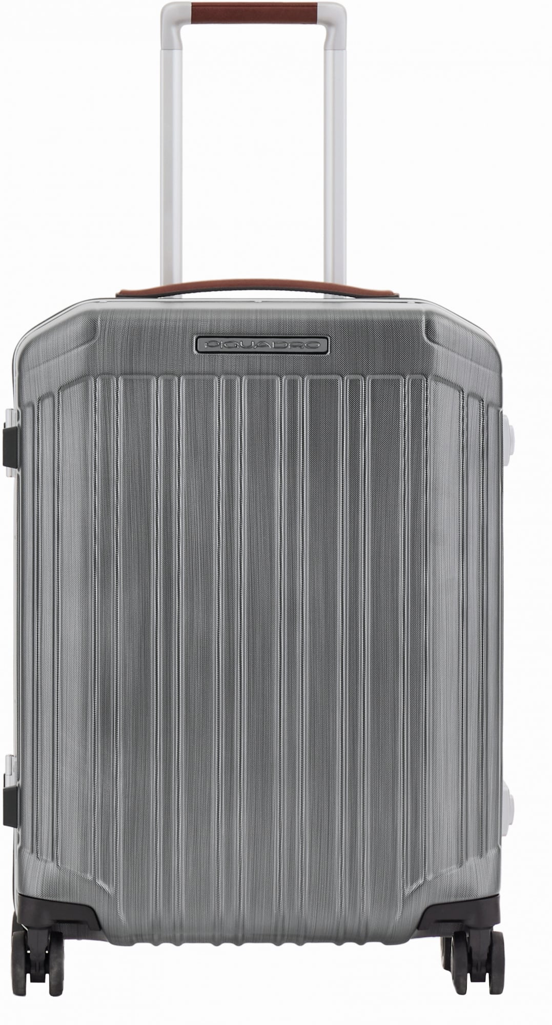 BV4425PQLM/NCU Чемодан Piquadro PQ-LM () 40x55x20см  37л.  3.46кг.  поликарбонат/натур.кожа темно-серый