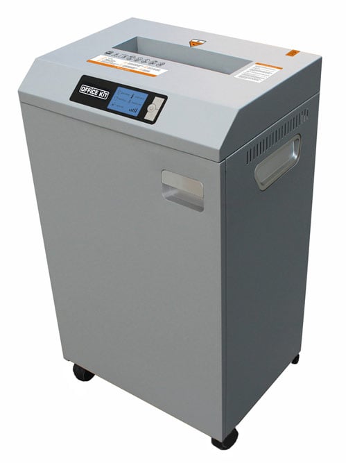 OFFICE KIT S850 3,9х25 (секр.P-4)/фрагменты/28лист./85лтр./Уничт:скрепки, скобы, пл.карты/CD
