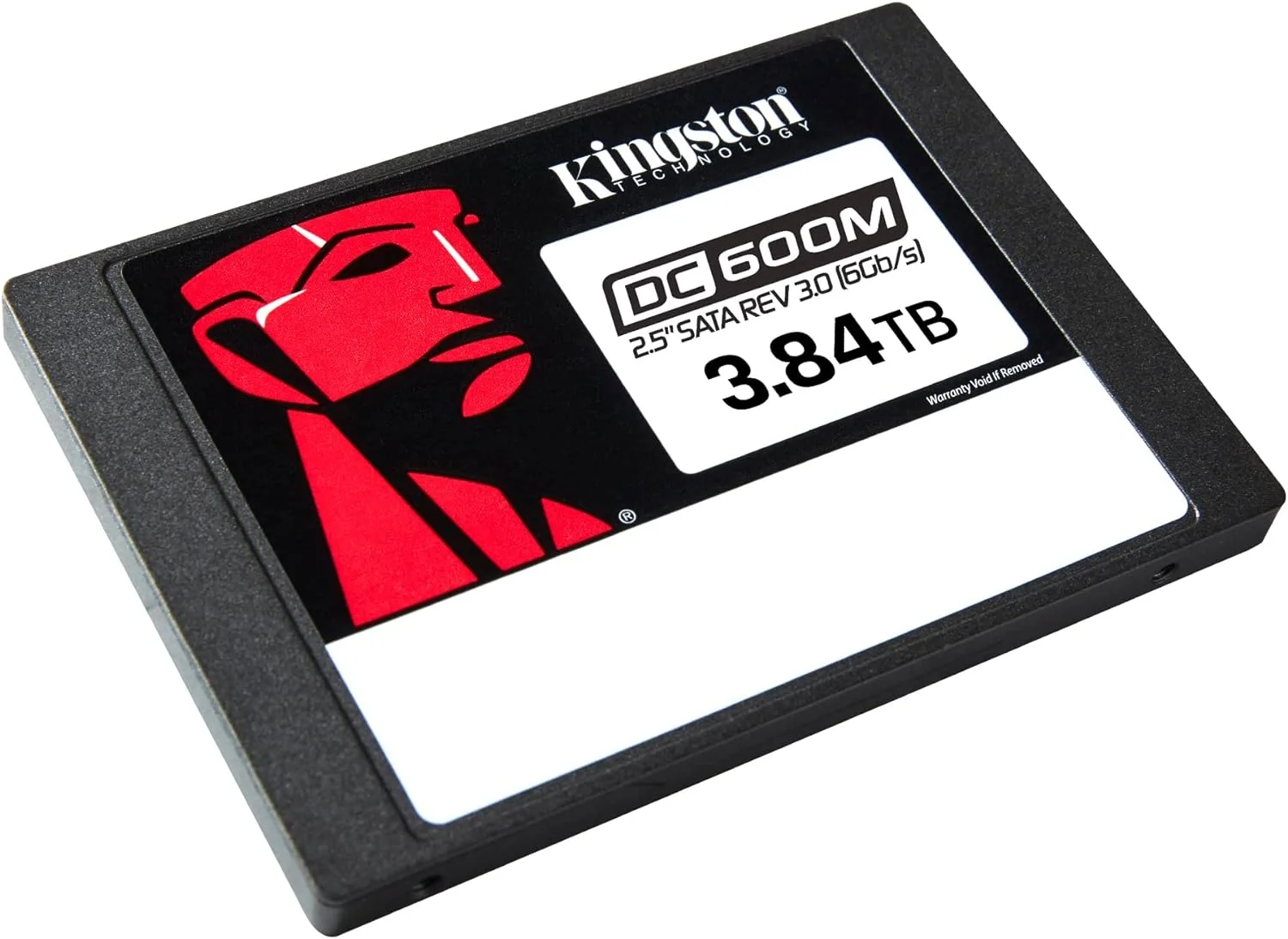 Твердотельный накопитель Kingston Enterprise SSD 3,84TB DC600M 2.5" SATA 3 R560/W530MB/s 3D TLC MTBF 2M 94 000/59 000 IOPS 7008TBW (Mixed-Use) 1 year
