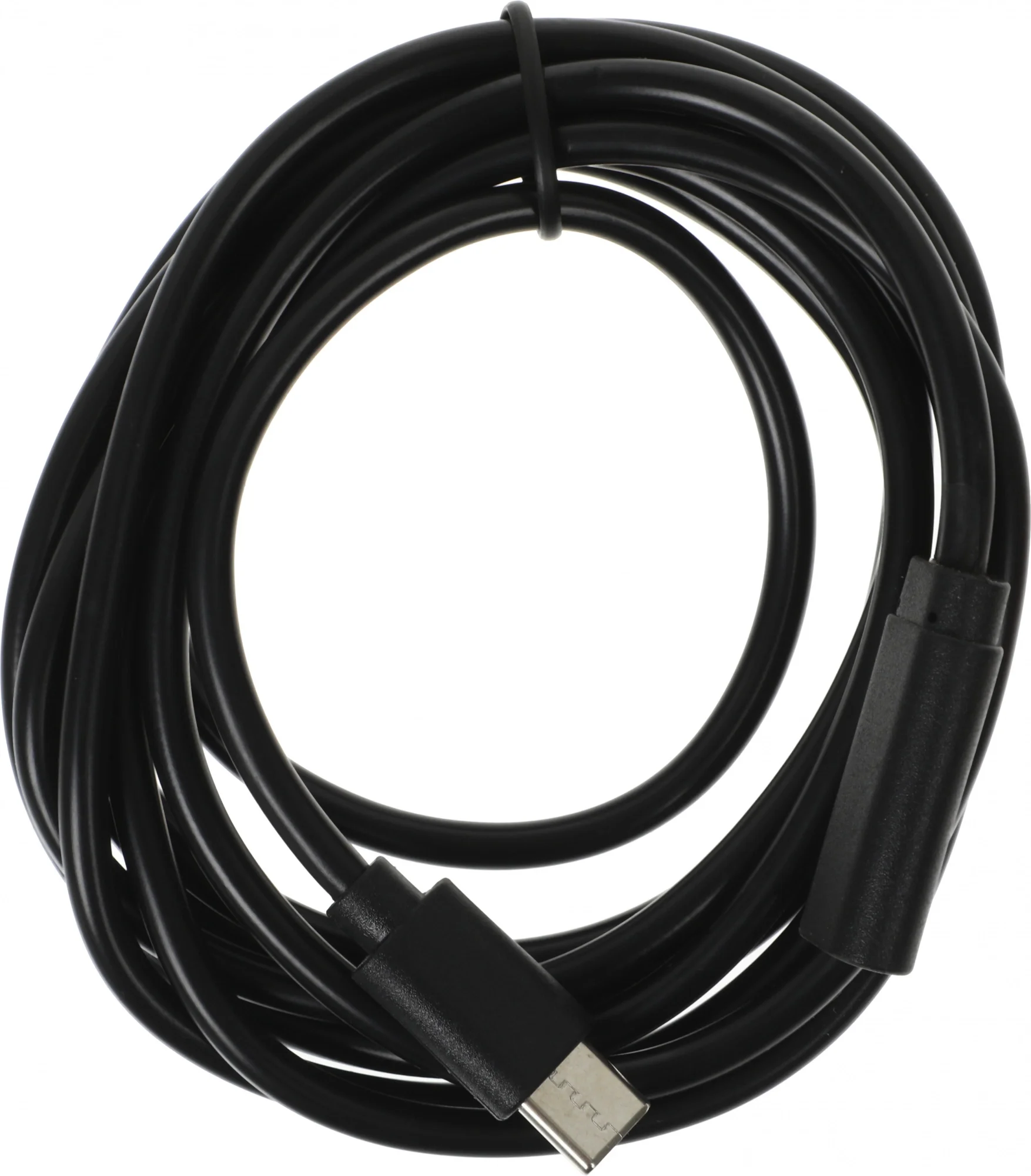 USB кабель BURO, USB Type C (M) -> USB Type C (F) 3A, 2 м, цвет чёрный, BU-EXT-TYPEC-2M