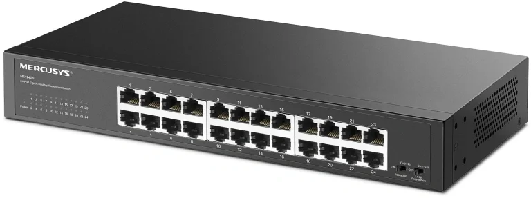 Коммутатор Mercusys MS124GS (L2) 24x1Гбит/с неуправляемый