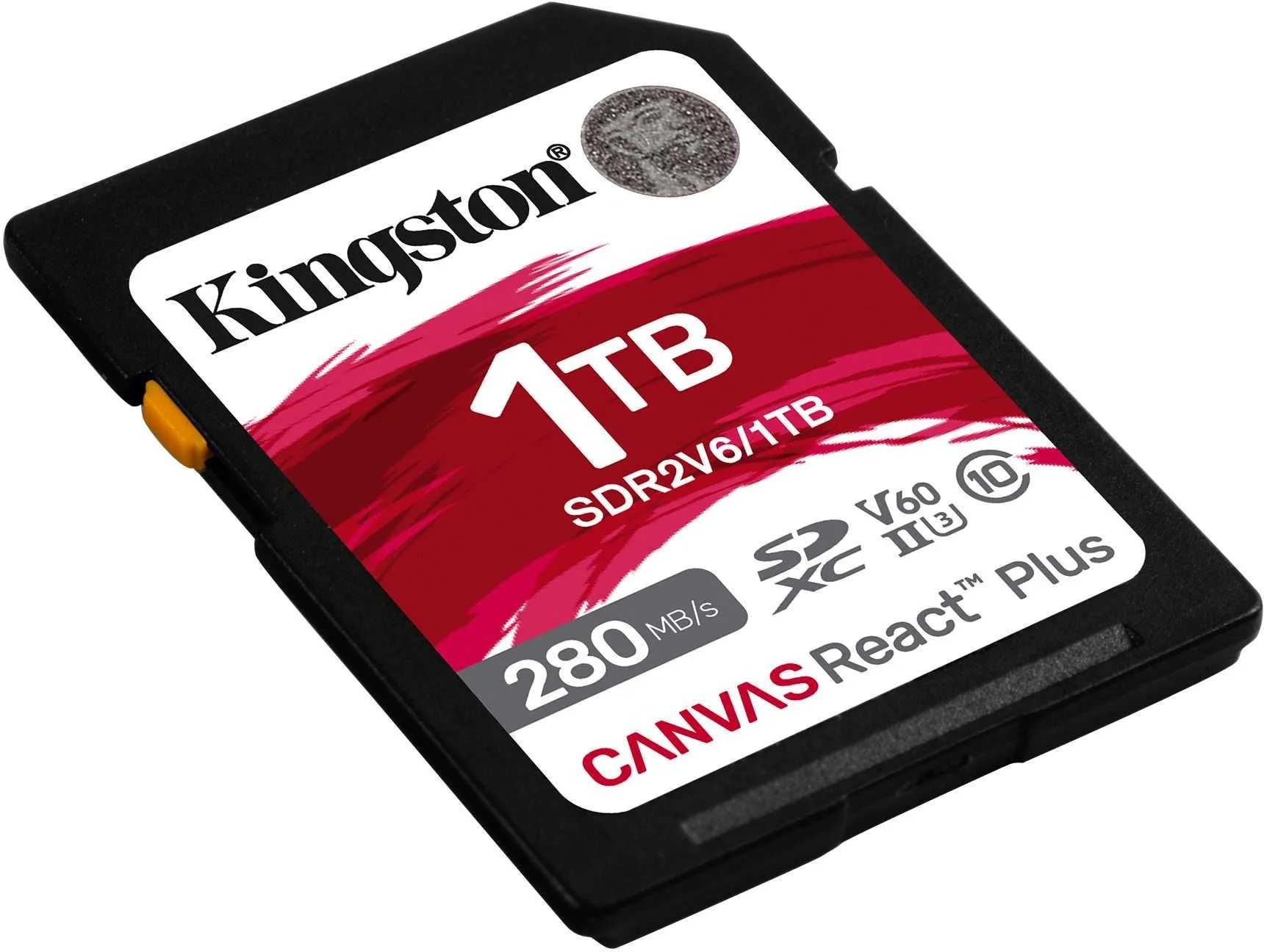 Карта памяти  Kingston 1TB SDXC Canvas React Plus UHS-II 280R/100W U3 V60/ Kingston 1TB SDXC Canvas  React Plus UHS-II 280R/100W U3 V60