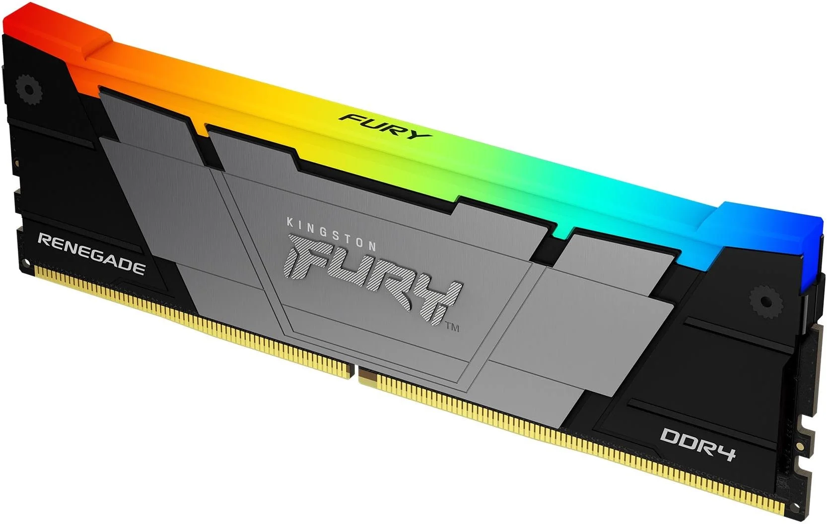 Память DDR4 16GB 3600MHz Kingston KF436C16RB12A/16 Fury Renegade RGB RTL Gaming PC4-28800 CL16 DIMM 288-pin 1.35В dual rank с радиатором Ret