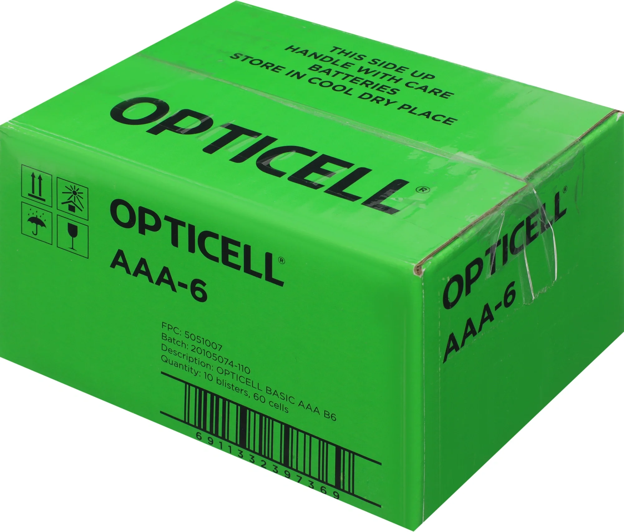 Батарейка OPTICELL 5051007 алкалиновый AAA/LR03 (блист. 6шт) Basic Opticell 