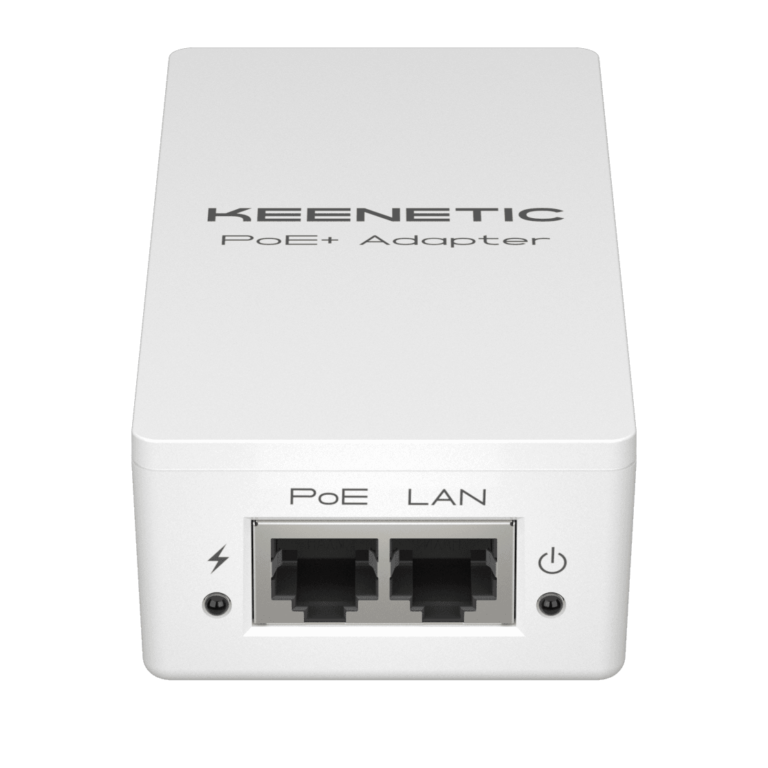 PoE+ адаптер/ Keenetic PoE+ Adapter (KN-4510) Гигабитный адаптер питания PoE+ мощностью 30 Вт 802.3af/at 2 x 1 Гбит/с