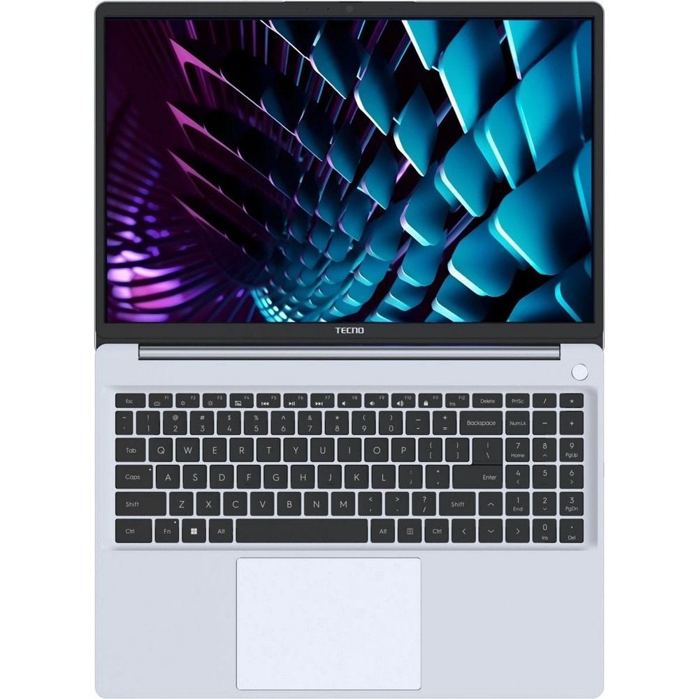 Ноутбук Tecno MegaBook K16SAA, 16" (1920x1200) IPS/Intel Core i5-13420H/16 ГБ DDR4/1024 ГБ SSD/Intel UHD Graphics/Windows 11 Home, Серебристый (71003300438)